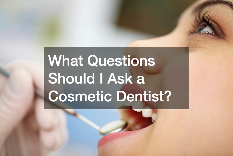 Procedures to Inquire About With a Cosmetic Dentist
